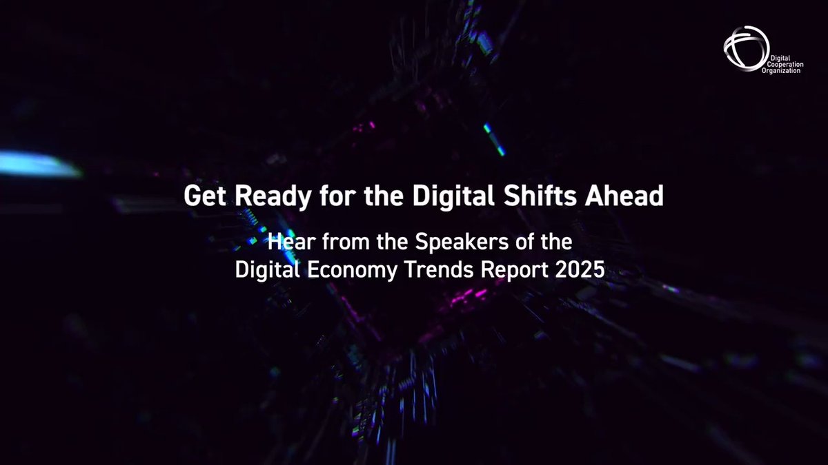 Webinar | Digital Economy Trends Report 2025 Be part of the conversation shaping the future of the digital economy and register now 👉: