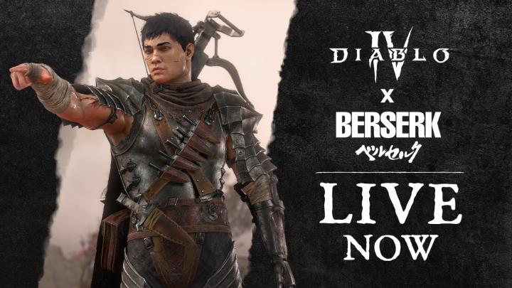 Never give up. Never surrender 🔥 The #Berserk Struggler Rogue cosmetic is available now in the #Diablo IV shop. ベルセルク公式 #ベルセルク