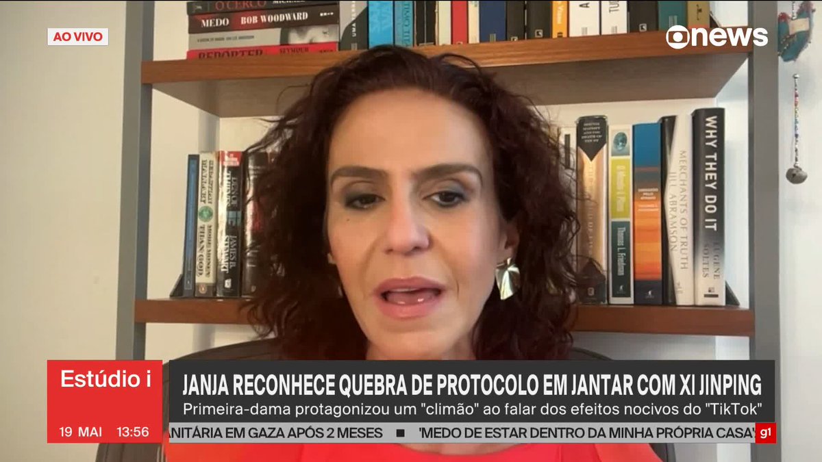 “Tem que saber o que você está falando, onde você está falando. Não se trata de se calar, mas, uma vez que você falou, tem que aguentar as consequências”, comenta a colunista Malu Gaspar sobre episódio de Janja na China. ➡ Assista ao #Estúdioi: #GloboNews