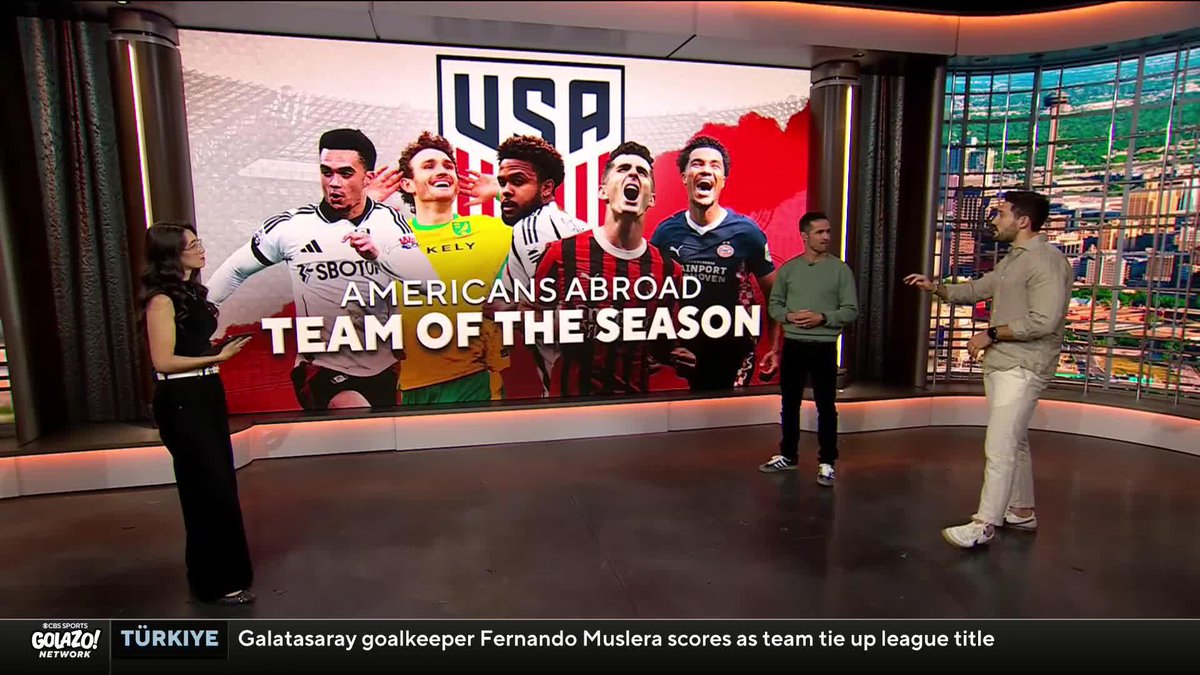 🏴 Antonee Robinson 🇳🇱 Malik Tillman 🇮🇹 Christian Pulisic Claudia Pagán, Benny Feilhaber, and @NicoCantor1 select their American's Abroad Team of the Season 🛫 🇺🇸