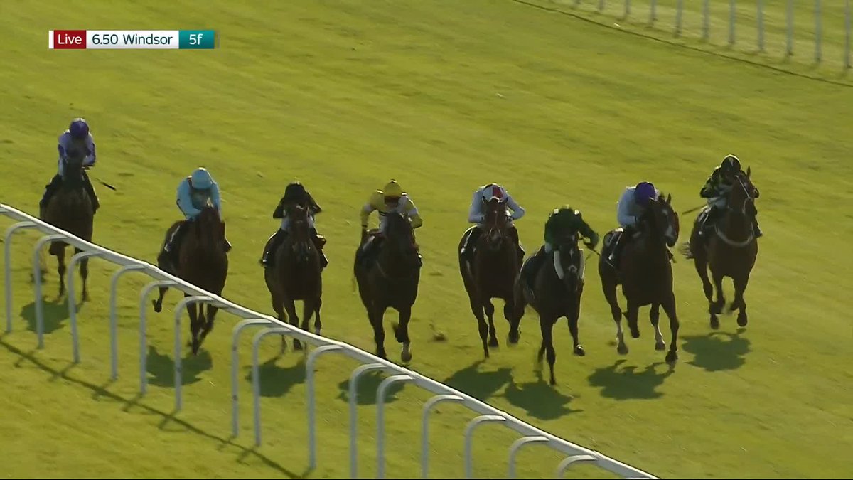 Four out of four for Oisín Murphy as Regal Envoy holds on to take the Sprint Series Qualifier at Windsor Racecourse for William Knight Racing...