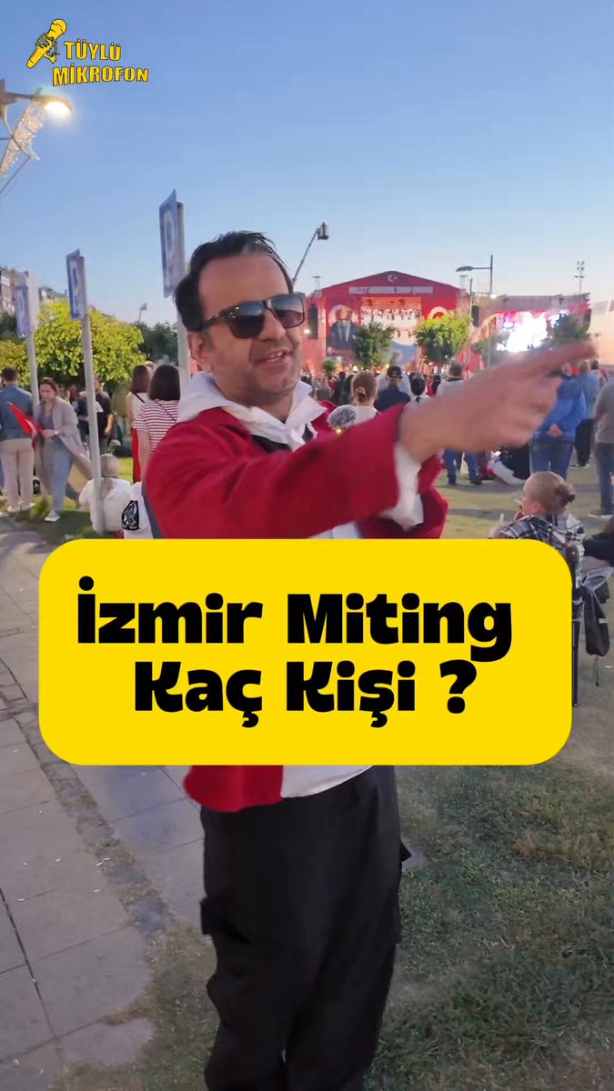 İzmir mitingi kaç kişi sorularınıza cevap #özgürözel #izmir