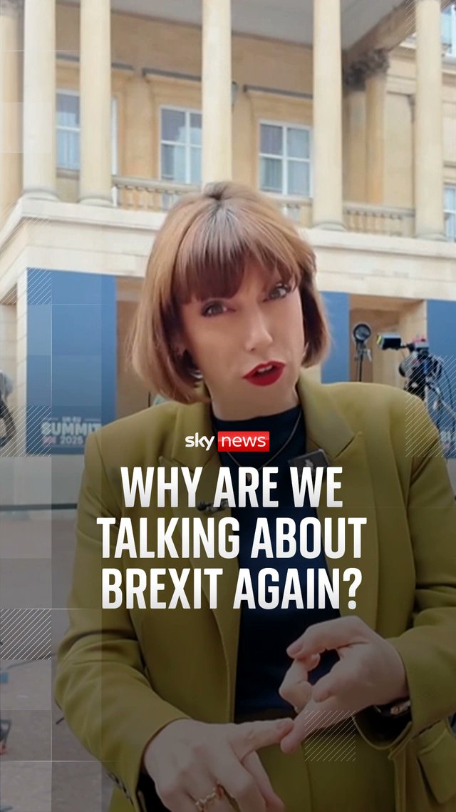 Why are we talking about Brexit again? The prime minister has finally come to a post-Brexit deal with the European Union after lengthy negotiations - and a fair few difficult sticking points. Sky's Beth Rigby has the details... Politics latest ➡️