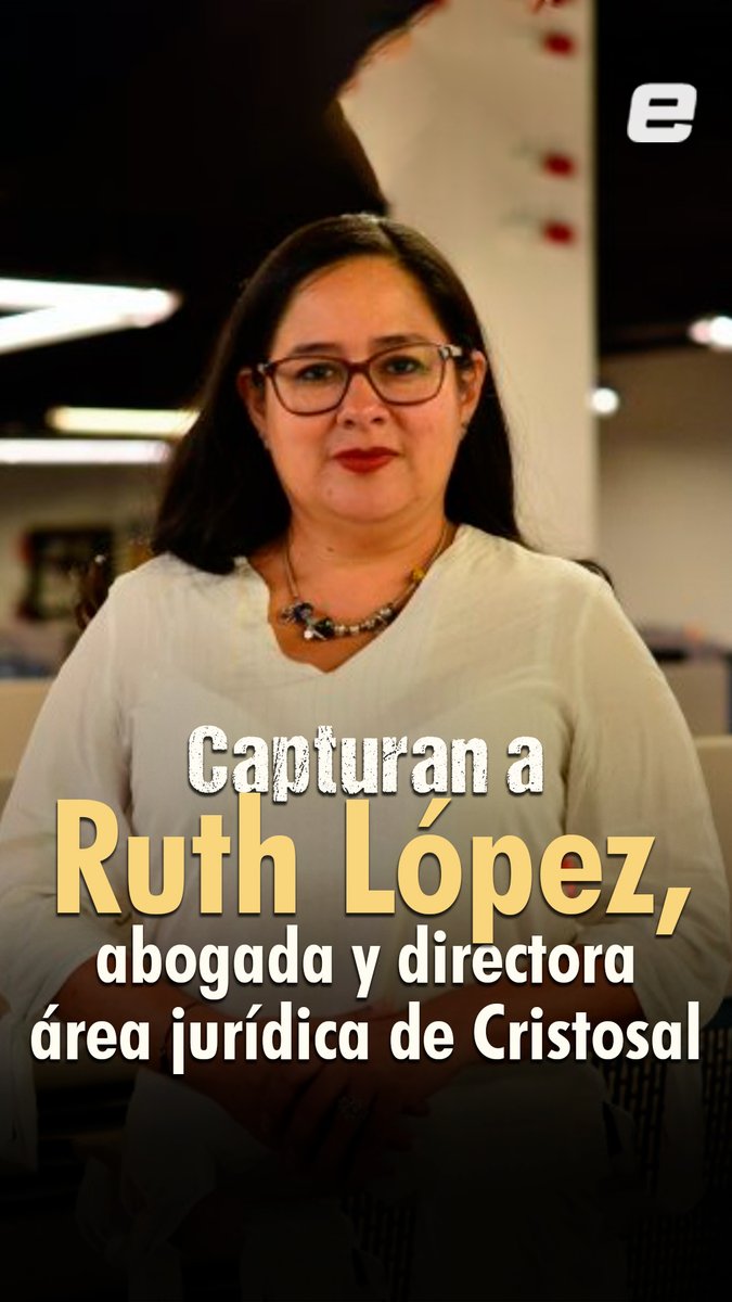 #Video | “Tengan decencia, esto un día se va a acabar", dijo Ruth López, al ser capturada por la PNC este domingo por la noche, según una grabación del momento de la detención a la que El Diario de Hoy tuvo acceso. La abogada, reconocida defensora de derechos humanos y crítica del gobierno, fue arrestada por supuestos vínculos con el caso del exmagistrado Eugenio Chicas. Entérate 👉