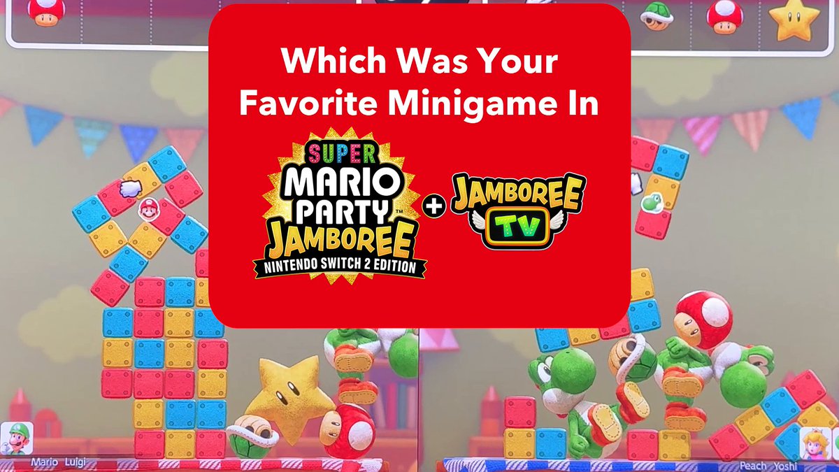 Try new minigames to get the party started when #SuperMarioPartyJamboree Nintendo Switch 2 Edition + Jamboree TV releases on July 24! 🥳