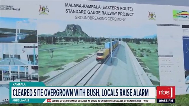 The ambitious Standard Gauge Railway project, launched by President Museveni last year in Tororo, remains stalled, leaving the once-cleared construction site overgrown with dense bushland. Davidochieng #NBSLiveAt9 #NBSUpdates
