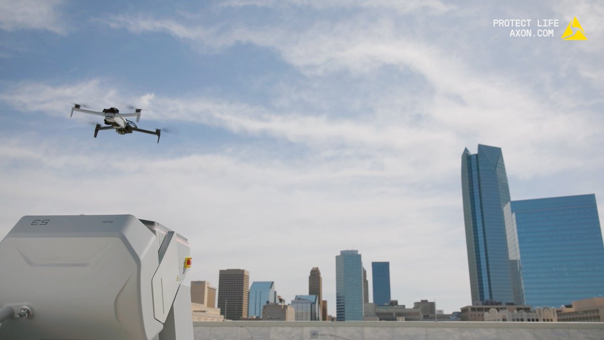 When Oklahoma City Police Department launched its Drone as First Responder program and Real-Time Intelligence Center, the mission was clear: improve response times, support safer outcomes and optimize limited resources. Oklahoma City Police officers share how Axon Air, Axon Fusus and Skydio drones are helping them achieve that mission — providing real-time insights to both police and fire departments across the city to support faster decisions and safer operations. See how OKC PD is getting real-time information and drones on scene in under 90 seconds, and what that means for public safety ➡️ #Axon #ProtectLife