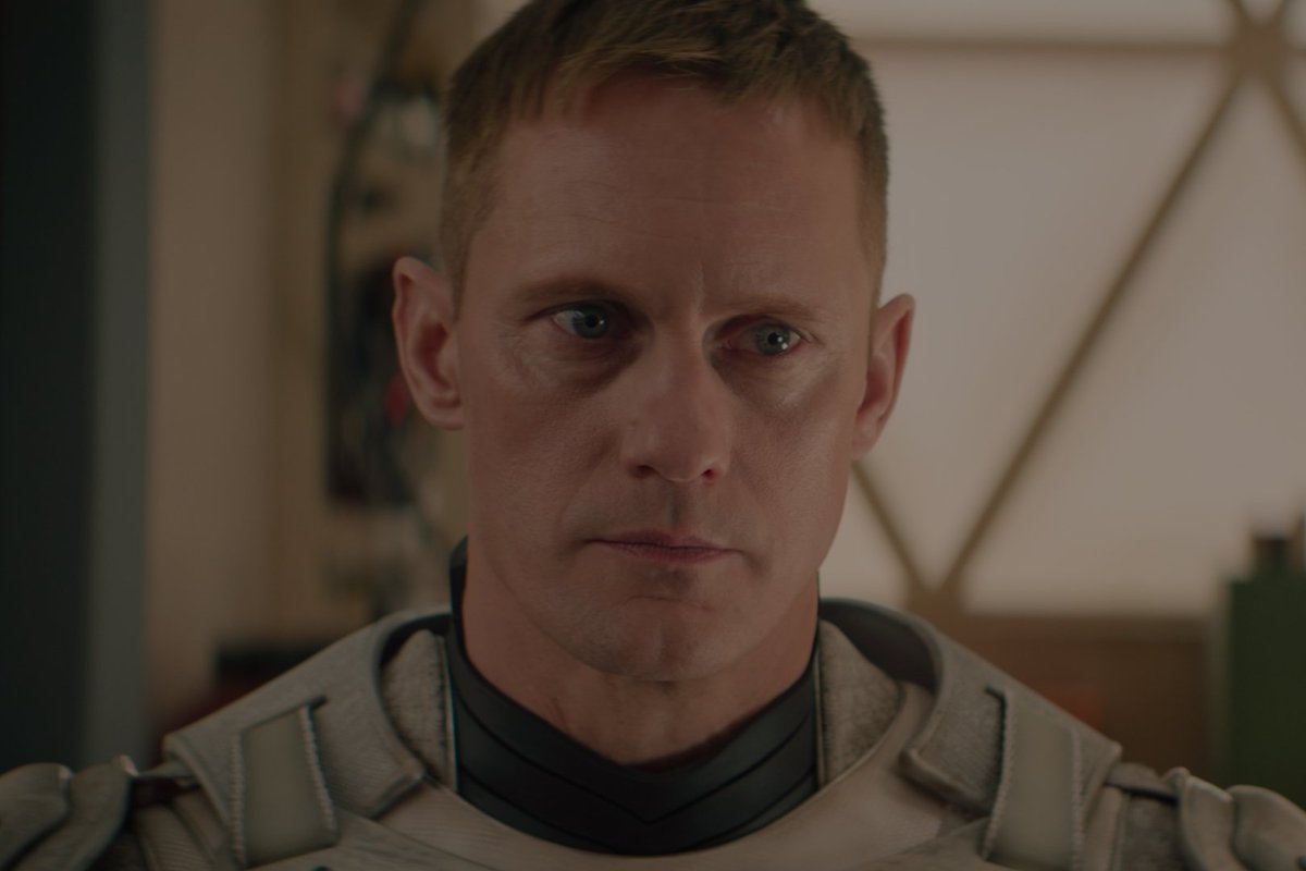 The expression isn't the only thing that's strange. #Murderbot — Now Streaming