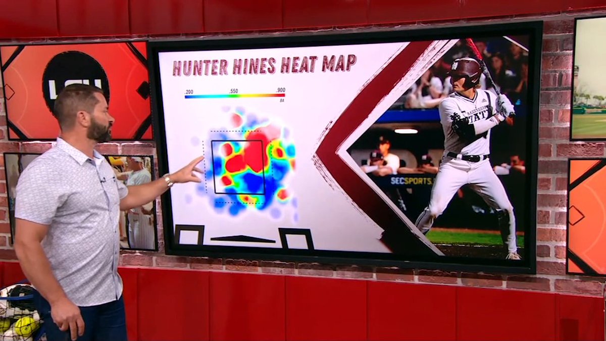 Hunter Hines is on another level 😤 David Dellucci breaks down the impact Hines has for Mississippi State Baseball 👏