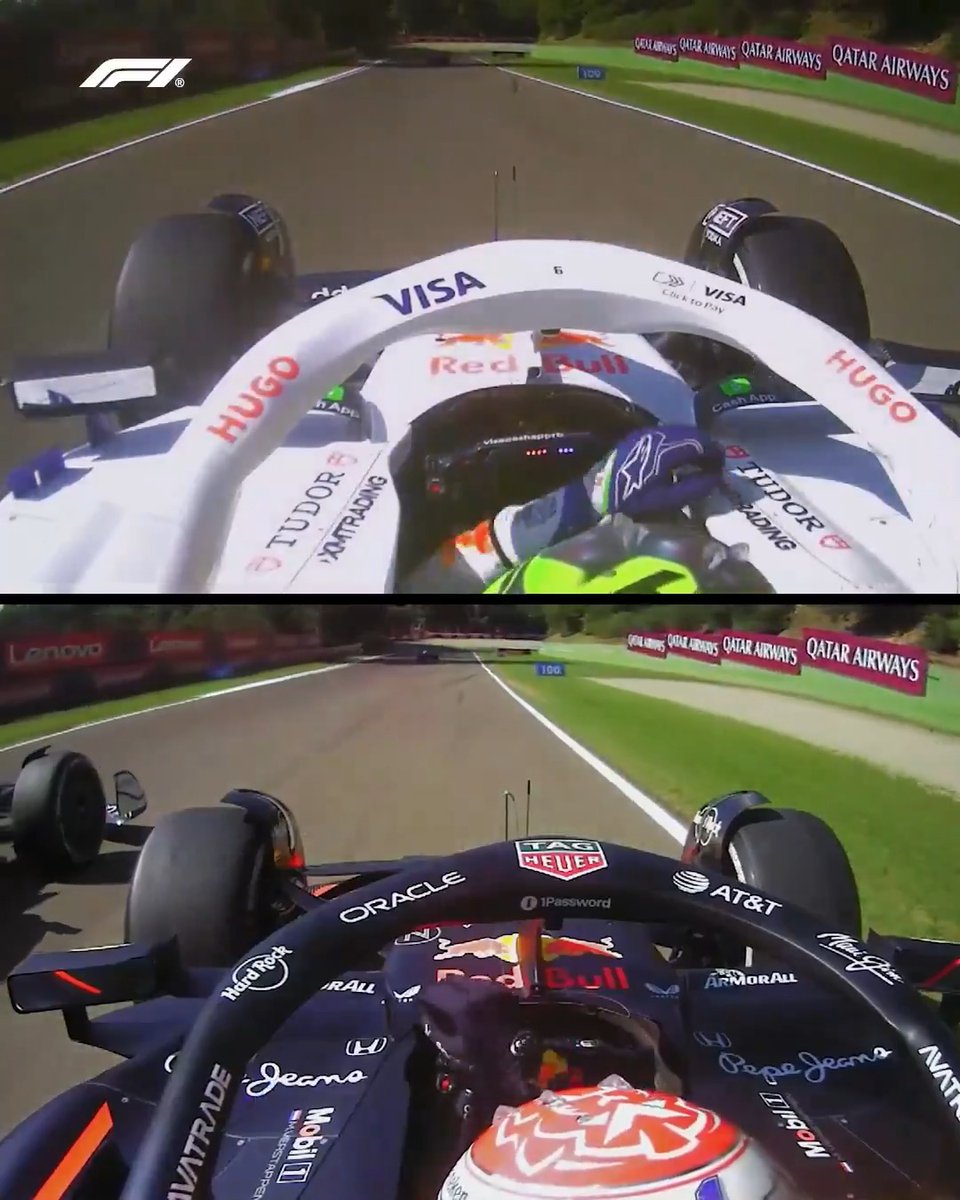 A post-race wave from Isack to Max 👋👋 #F1 #ImolaGP