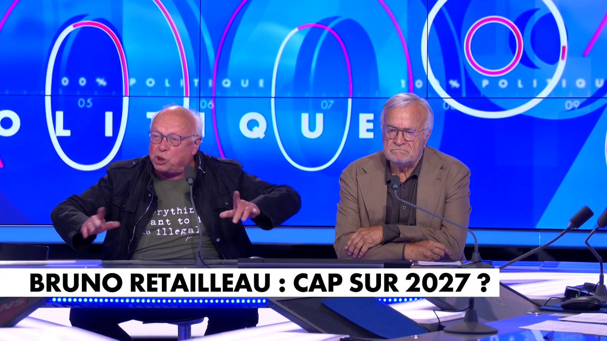 Le coup de gueule d'André Bercoff contre les personnalités politiques d'aujourd'hui, dans 100% Politique
