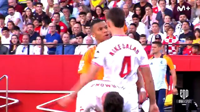 🗣️ La tarde de Mbappé en Sevilla. #ElDíaDespués