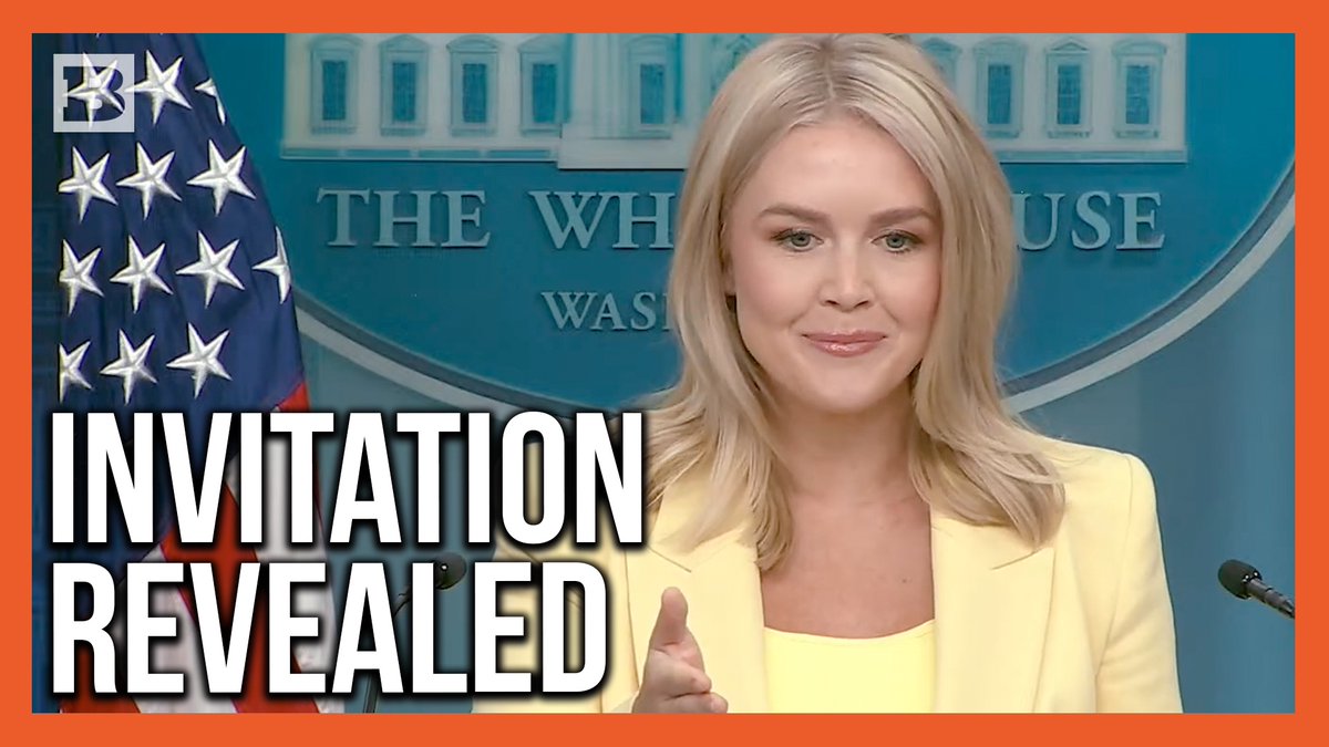 .Karoline Leavitt Karoline Leavitt: JD Vance delivered a formal invitation from @realdonaldtrump and @melaniatrump for Pope Leo XIV to visit the White House.