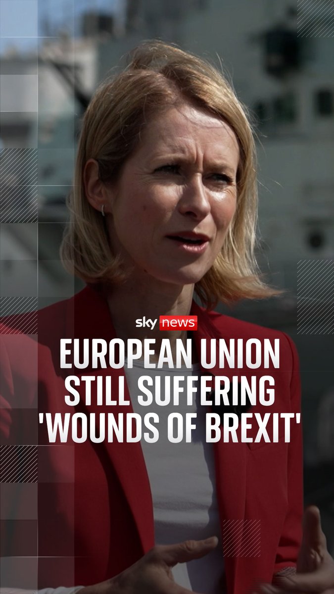 The EU's high representative for foreign affairs Kaja Kallas has told Sky's Beth Rigby that some member states want the UK's access to the bloc's rearmament fund to be limited because of Brexit. Read more: