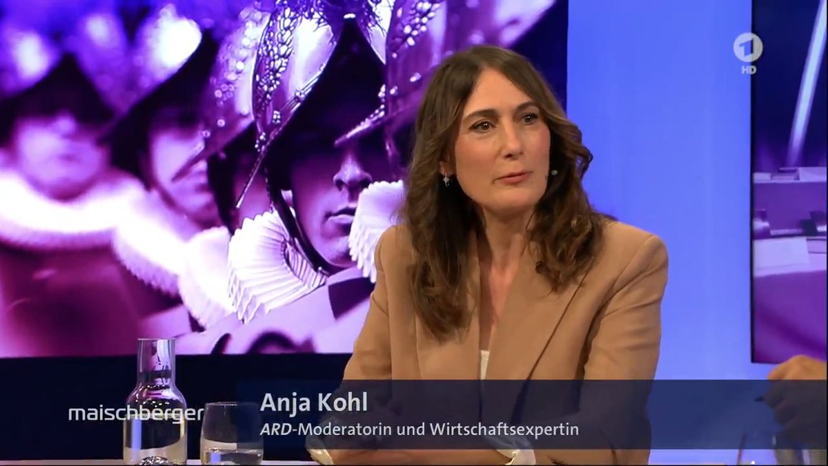 „Trump hört auf keine Autoritäten. Aber ein in den USA geborener #Papst ist eine Autorität, wo selbst ein #Trump vielleicht einmal zuhören und sich den Spiegel vorhalten lassen wird“, sagt die #ARD-Wirtschaftsexpertin Anja #Kohl. #maischberger