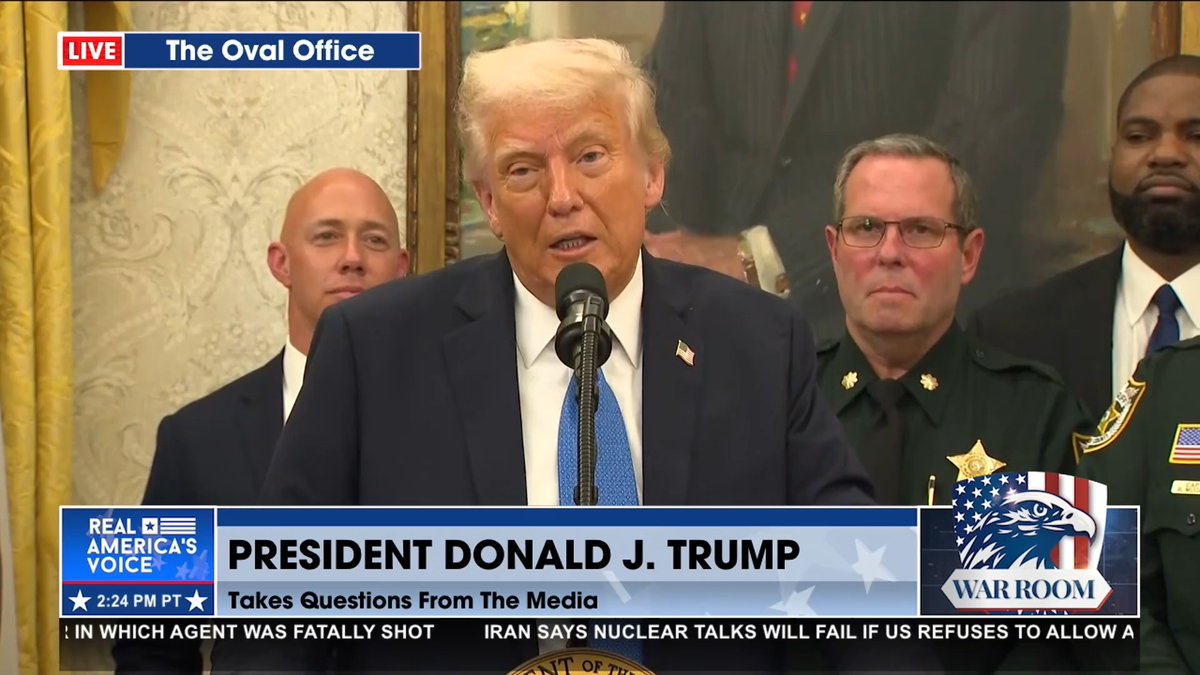 “SOMEBODY IS NOT TELLING THE FACTS, THAT’S A BIG PROBLEM.” “I’M SURPRISED THE PUBLIC WASN’T NOTIFIED A LONG TIME AGO BECAUSE TO GET TO STAGE 9, THAT’S A LONG TIME.” - President Donald J. Trump comments on Joe Biden’s cancer diagnosis.