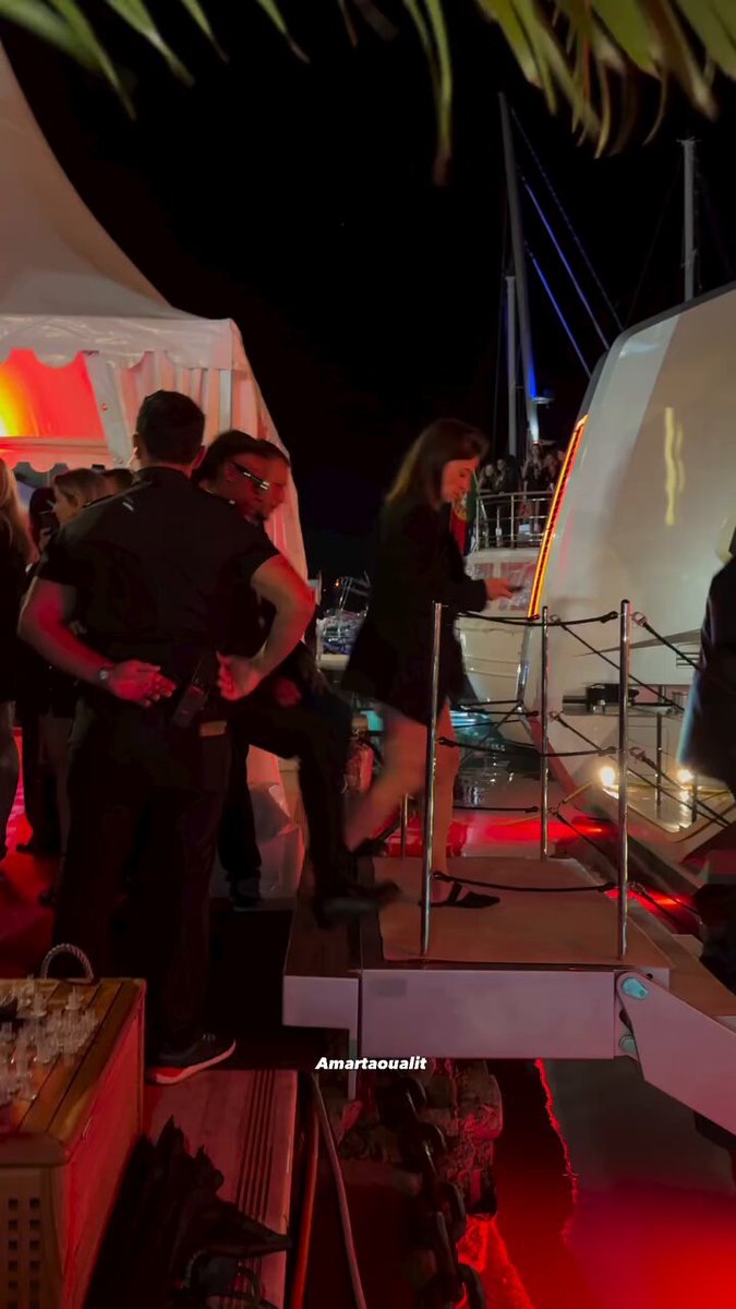 Rihanna and Rocky at the Ray-Ban after-party.