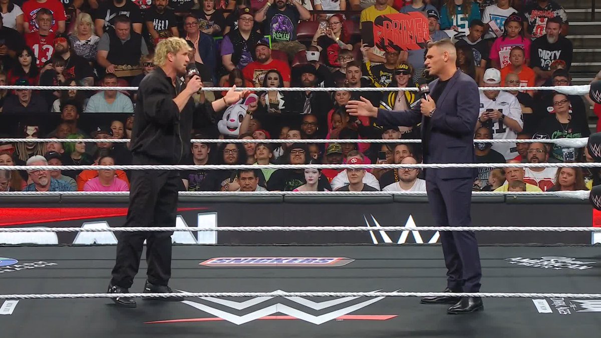 Is Gunther... LOGANG? 🤨 #WWERaw