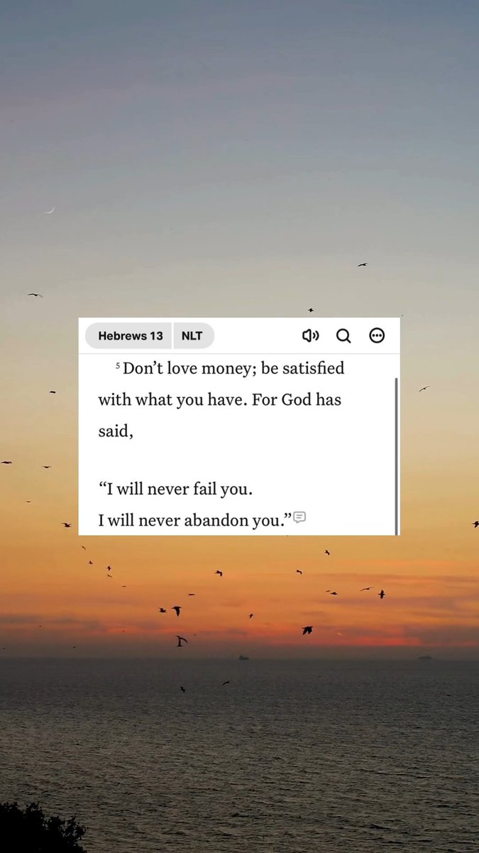 Hebrews 13:5