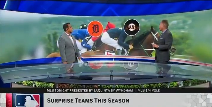 "[The Tigers] are hitting on all cylinders." Dan O'Dowd picks Detroit and San Francisco as his most surprising teams this year at the quarter-pole of the season. Adnan Virk | #MLBTonight