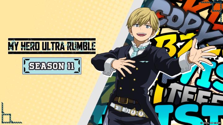 Copy the opposition and show superiority with Neito Monoma in Season 11 of #MHUR! 💥New Hero – Neito Monoma! 💥New Costumes – Festival Yukata, Volunteer Activities, and more! 💥New Quirk Skill Set – All Might “Gatling”! Play for FREE today:
