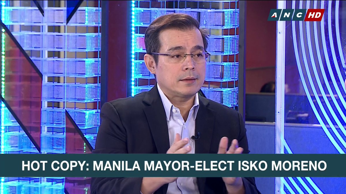 Manila Mayor-elect Isko Moreno vows to stay with Manila, saying he has no plans to run for higher office. #ANCHeadstart