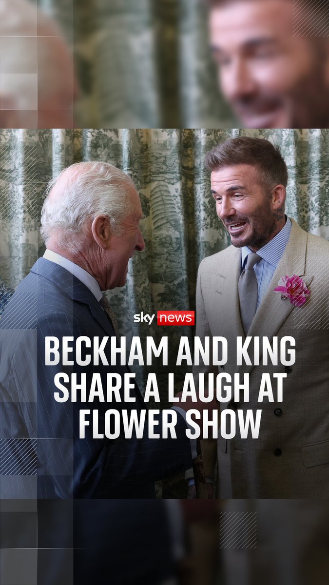 The former England star attended the event in London for the first time in his role as ambassador to the King's Foundation, which is celebrating its 35th anniversary this year. Read more: