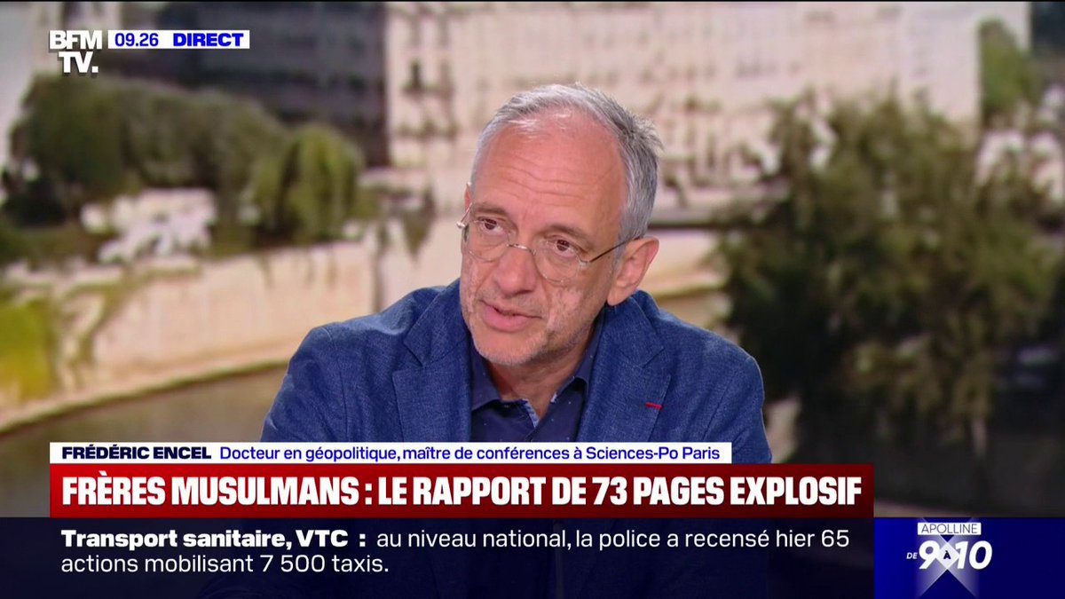 “En Europe, on a laissé les Frères musulmans développer leur stratégie d’entrisme”, indique le géopolitologue Frédéric Encel