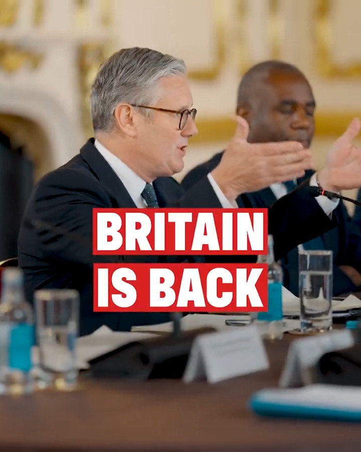 Britain is back in business.