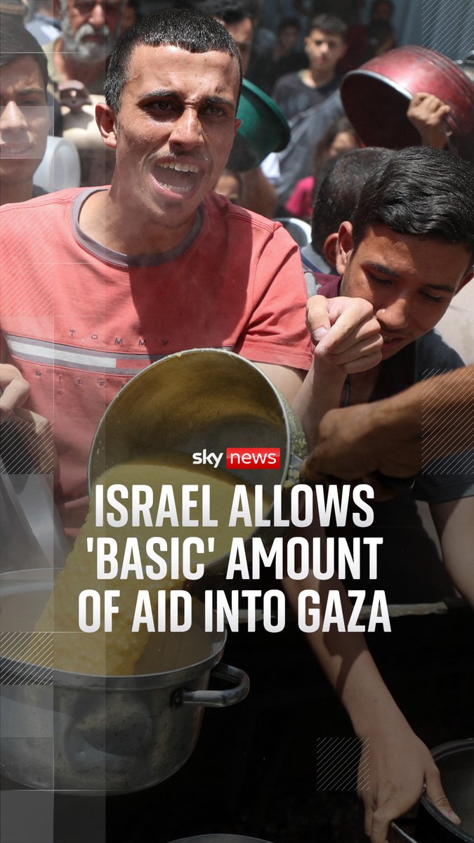 The leaders of the UK, France and Canada released a joint statement on Monday saying that Israel's decision to allow a "basic quantity of food into Gaza is wholly inadequate". Alistair Bunkall explains.