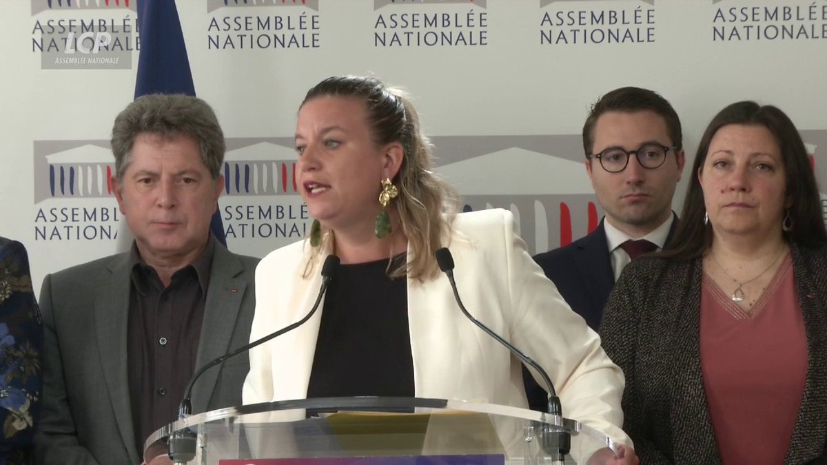 Gaza : le groupe La France insoumise annonce le dépôt d'une proposition de résolution européenne "pour dénoncer l'accord d'association entre l'Union européenne et Israël", annonce Mathilde Panot. #DirectAN