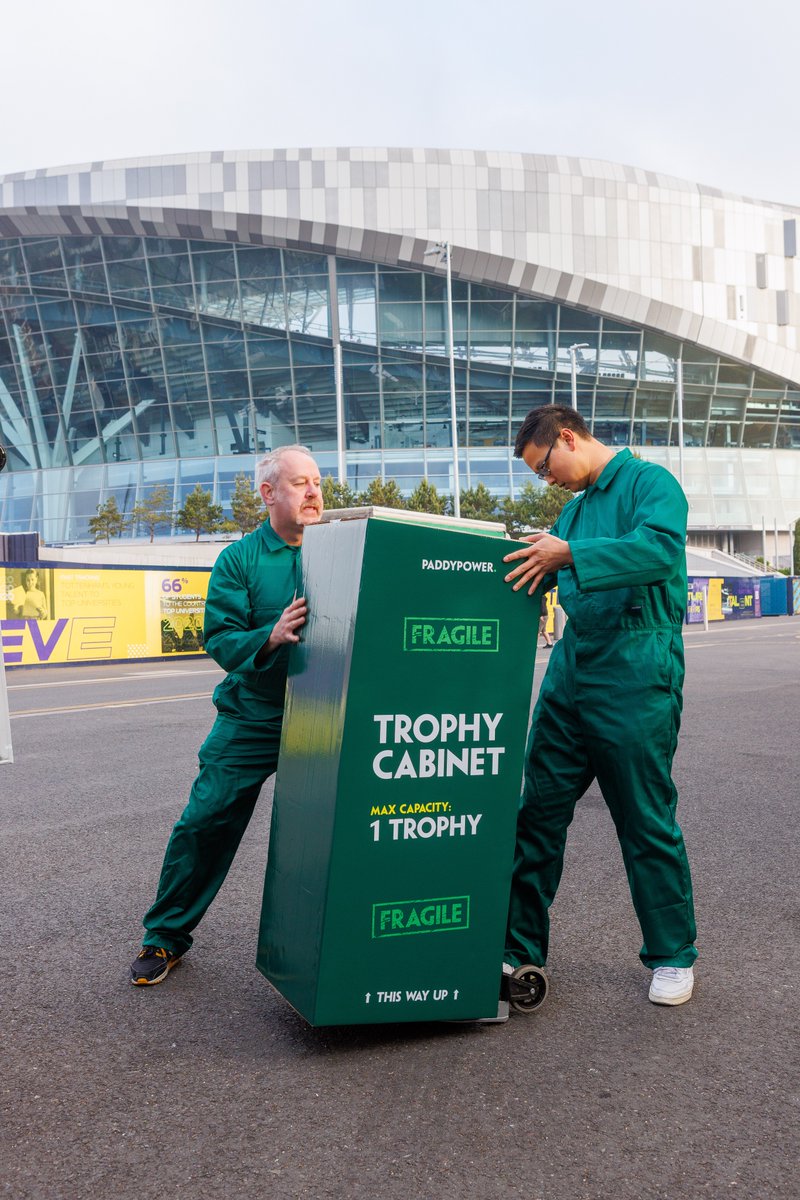 With Spurs one game away from their first trophy in 16 years, the club is getting prepared... 18+ GambleAware | #COYS | #UELfinal