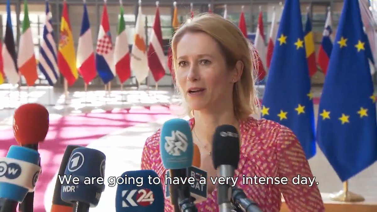 On today’s agenda: 🔹 Foreign Affairs Council for Defence: we will discuss the implementation of the White Paper. 🔹 Foreign Affairs Council: we will focus on Ukraine, Syria, and the Middle East. My doorstep ↓