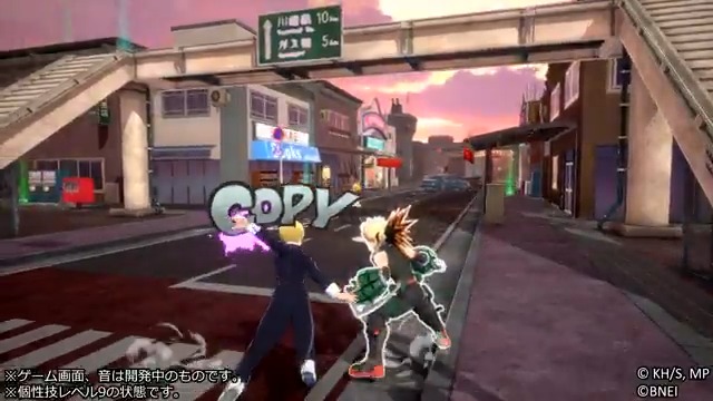 近日登場予定の #物間 の特殊アクションを紹介！ 特殊アクション「スキルスイッチ」「スキャナーズ」 「スキャナーズ」は味方の”個性”技α、β、γをコピー可能な特殊アクションだ。 ストックした”個性”技を「スキルスイッチ」で切り替え、物間らしく相手を翻弄しよう！ #ヒロアカUR #ヒロアカ
