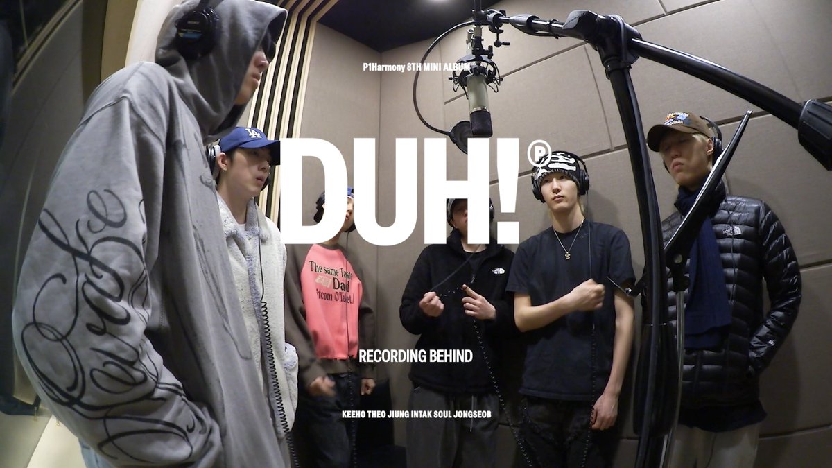 8th Mini Album 'DUH!' Recording Behind YOUTUBE - #P1Harmony #피원하모니 #P1H #DUH