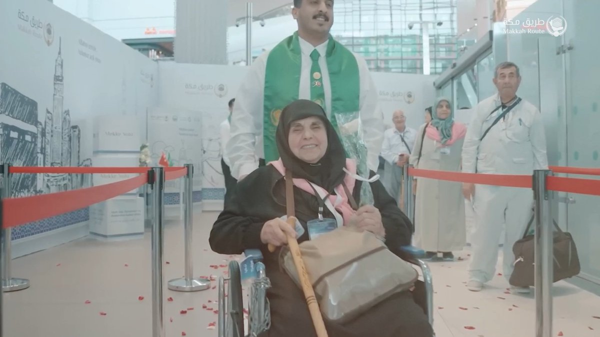 One million pilgrims… One million prayers… One million stories… We take pride in serving over one million beneficiaries through the #Makkah_Route_Initiative since its launch. #SaudiVision2030