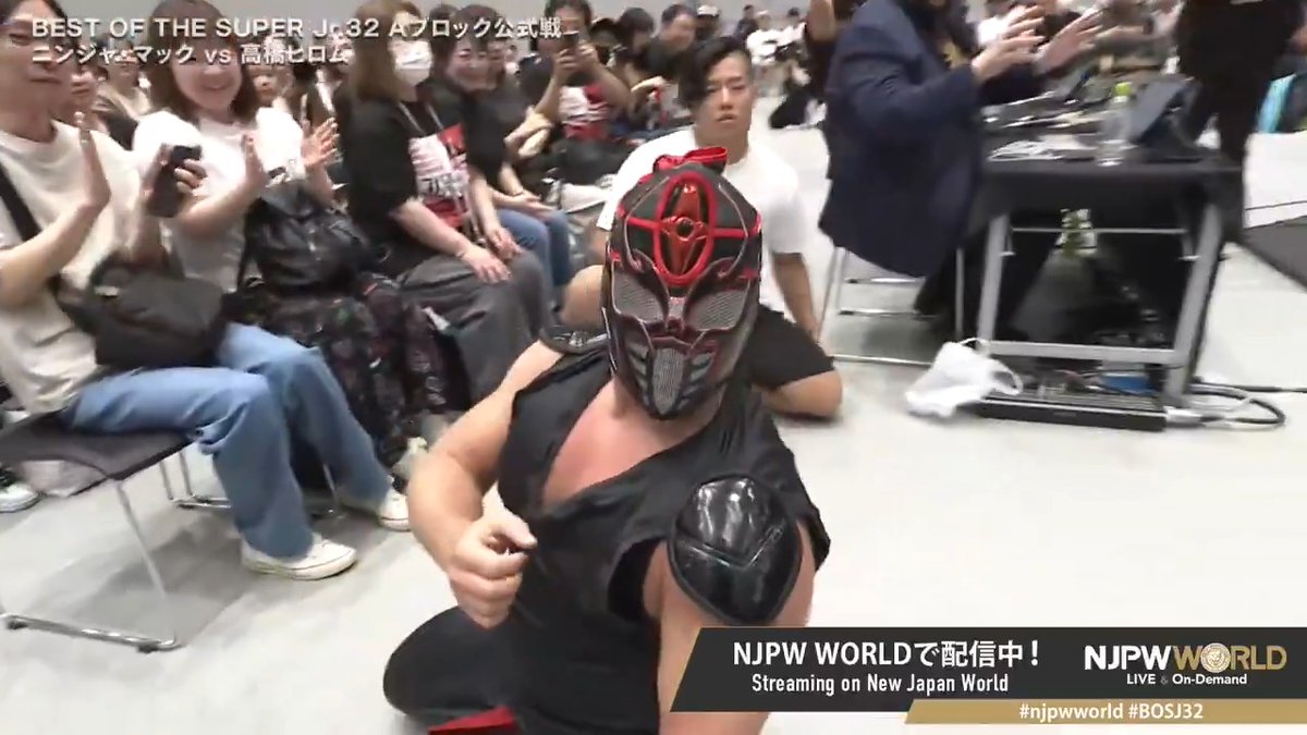 .Ninja Mack "Tracking Ninja Special" Sign up Now & Stay tuned to #NJPW #njpwworld #BOSJ32