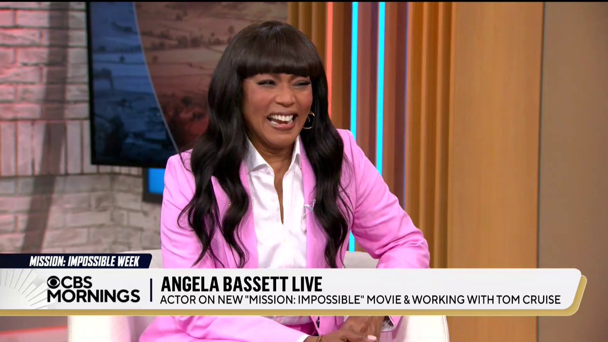 The new Mission: Impossible is “unrelenting,” star Angela Bassett tells CBS Mornings. Bassett talks about her return to the franchise, working alongside Tom Cruise and playing the president of the United States: “I love seeing that representation.”