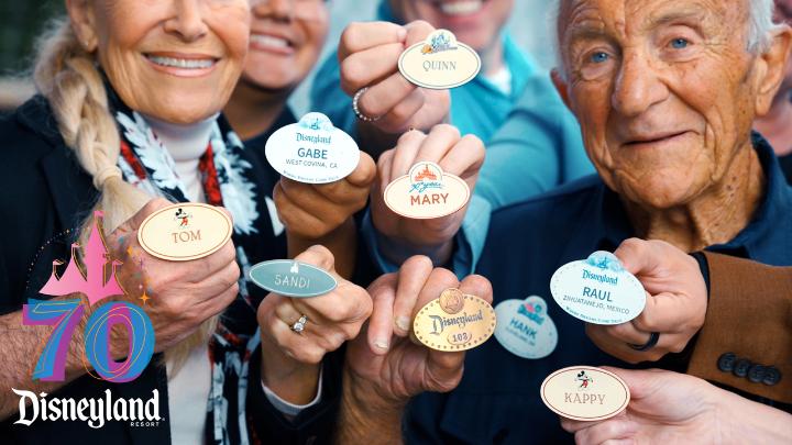 At Disneyland, happiness is generational 🏰✨ Since 1955, more than 300,000 cast members have followed in Walt's footsteps to welcome guests to The Happiest Place on Earth, and we can’t wait for everyone to Celebrate Happy during our 70th anniversary.