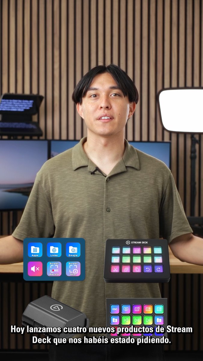 Hoy presentamos CUATRO nuevos productos innovadores para el ecosistema de Stream Deck: ✂️ Stream Deck Scissor Keys 🖥 Virtual Stream Deck (Beta) 🔨 Stream Deck Modules 🔌 Stream Deck Network Dock Explora los nuevos productos aquí: