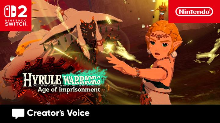 Grab your sword, Hyrule needs you!​ ​ In this week's #CreatorsVoice, KOEI TECMO AMERICA unveils what players will discover in #HyruleWarriors: Age of Imprisonment, coming to #NintendoSwitch2 this winter.