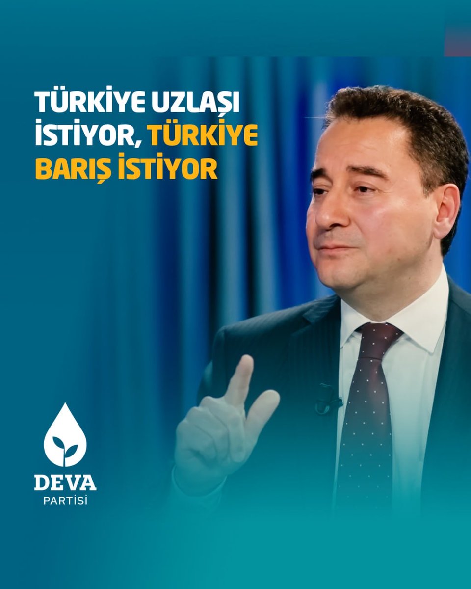 Türkiye uzlaşı istiyor, Türkiye barış istiyor.