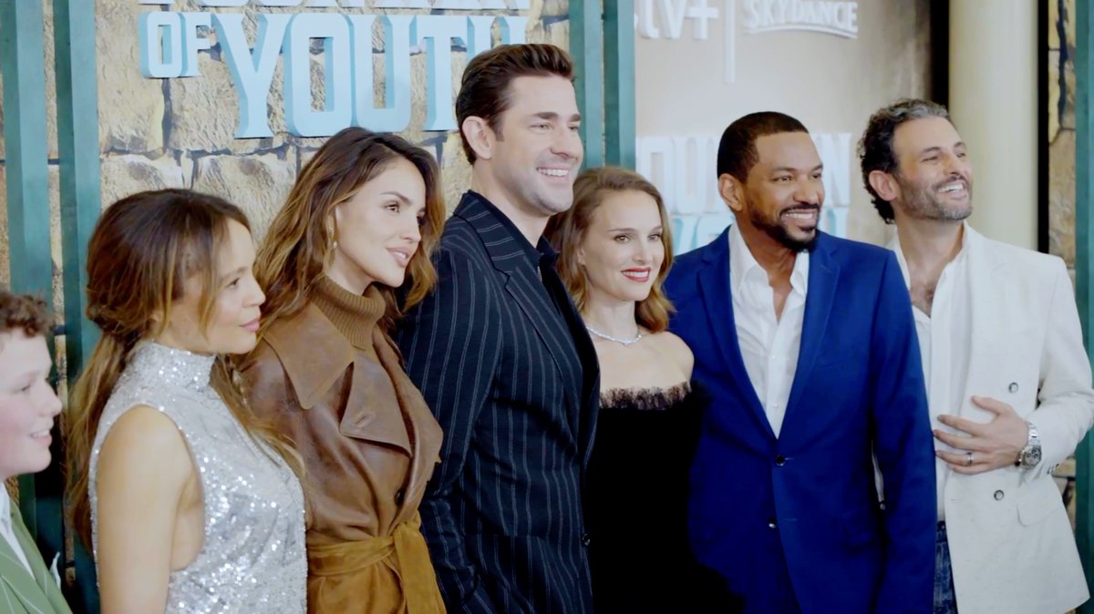 The #FountainOfYouth red carpet in :26 seconds.