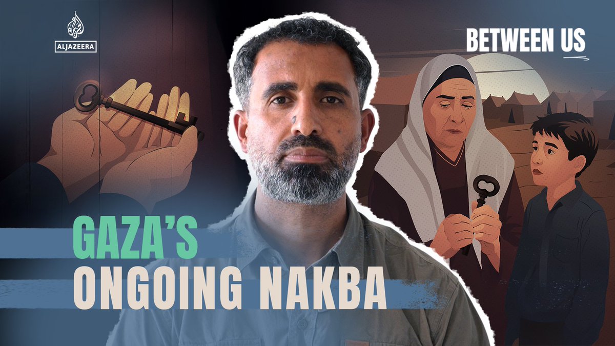 As Palestinians in Gaza remember the violent displacement of the 1948 Nakba, 77 years on, Al Jazeera’s Hani Mahmoud explains why they're experiencing it again. #BetweenUs