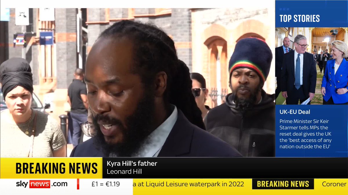 "We must act today for Kyra." Leonard Hill, the father of Kyra Hill, calls for stricter safety standards at waterparks after a coroner concluded that his daughter, who drowned at Liquid Leisure near Windsor in 2022, was unlawfully killed. Read more: