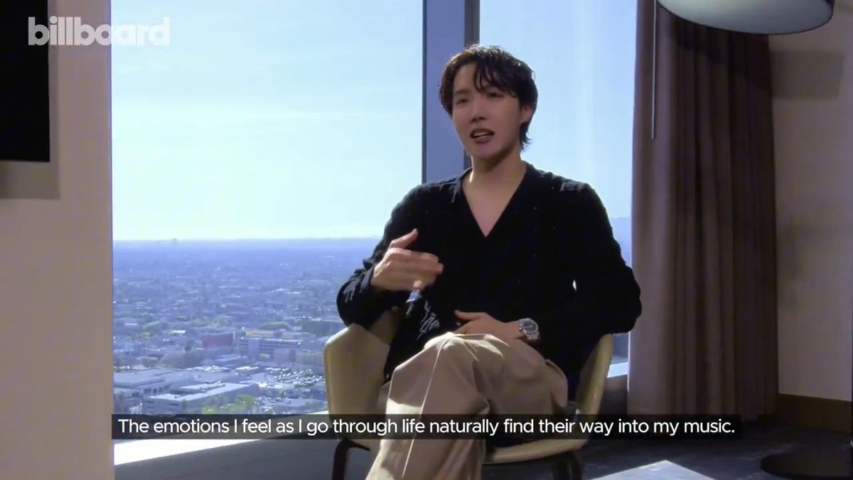 j-hope opened up about how he finds inspiration for his solo music. 🎶 Watch his full interview for the cover of Billboard: