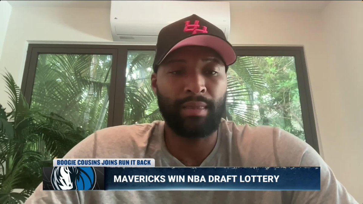 Boogie Cousins says Ace Bailey should be the No. 1 pick over Cooper Flagg "He's the closest thing we've seen to Tracy McGrady." (🎥 Run It Back )