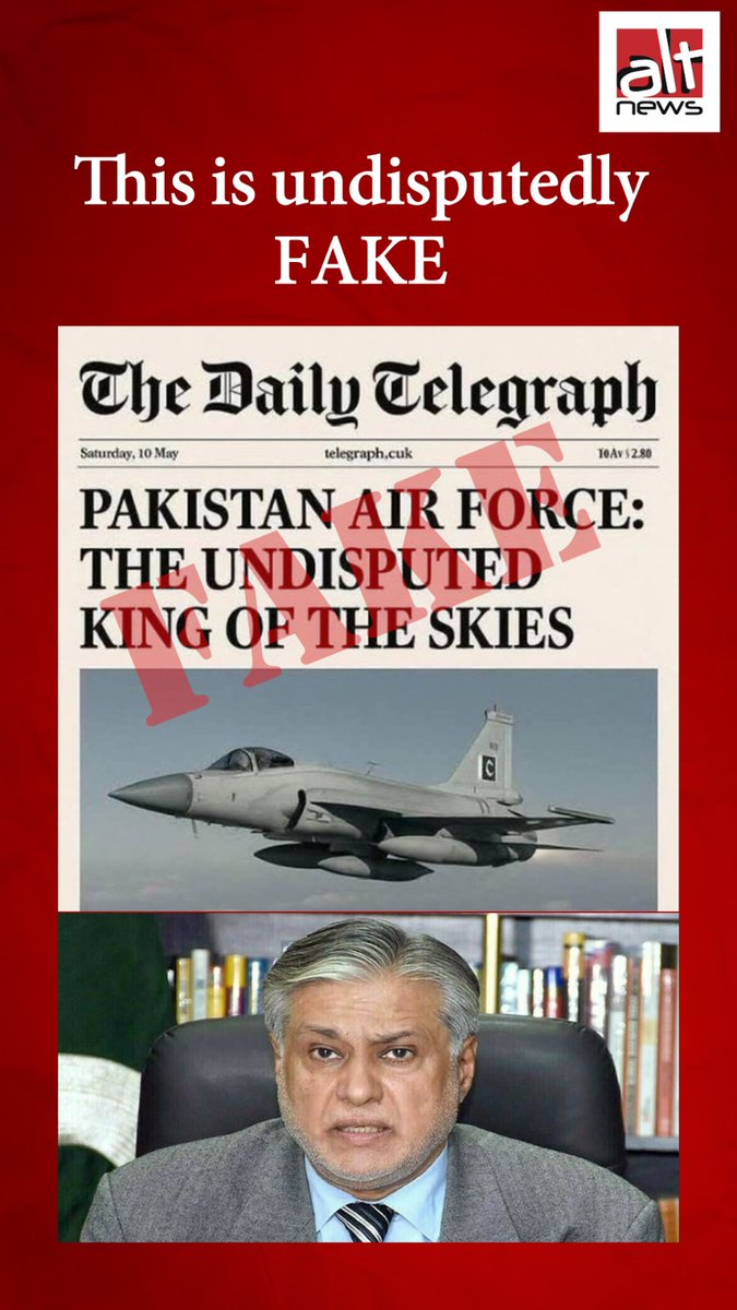 WATCH: How Pakistan deputy PM led the nation in amplifying a fake news report lauding its air force, then got schooled by Pak media. #AltNewsFactCheck