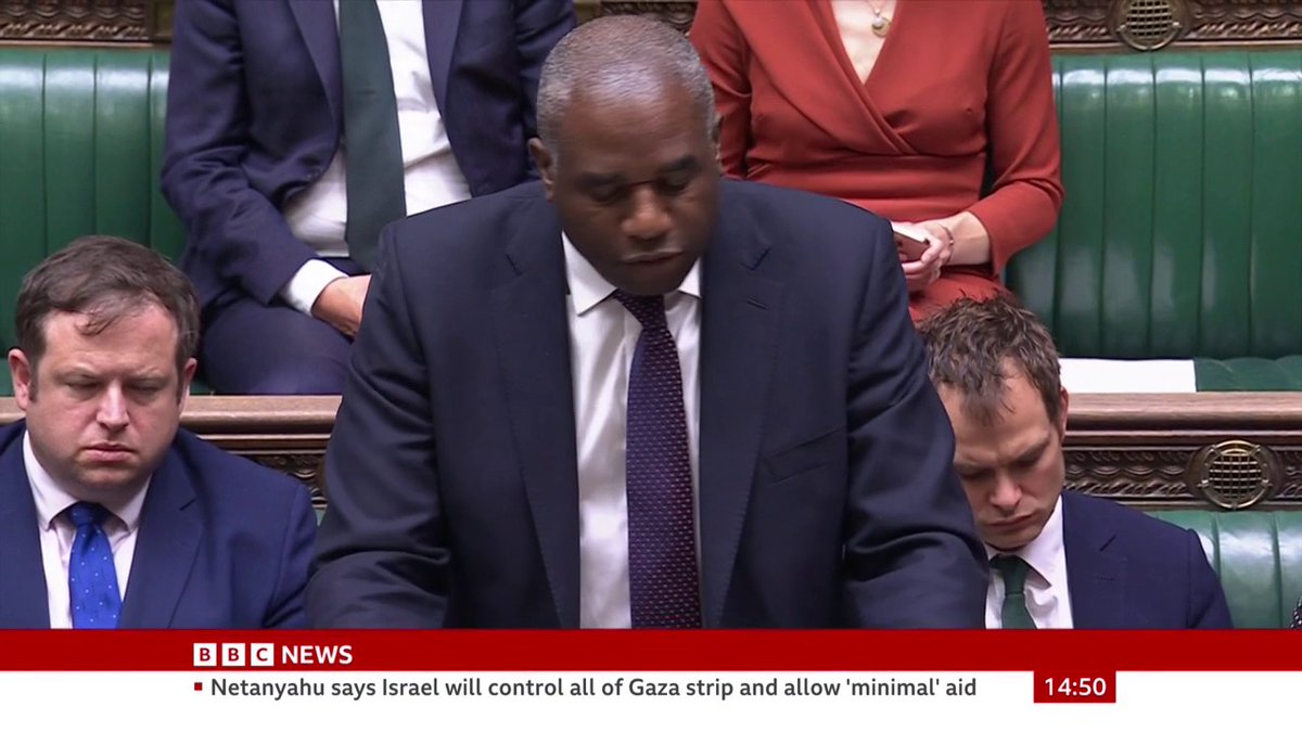 "We're now entering entering a dark new phase in this conflict", Foreign Secretary David Lammy says as he gives government's response to the humanitarian situation in Gaza Follow live: