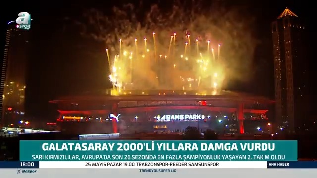 🦁 Galatasaray, 2000’li yıllarda Avrupa’da en fazla şampiyonluk yaşayan 2. takım oldu.